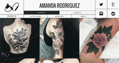 Desktop Screenshot of amandarodriguez.com